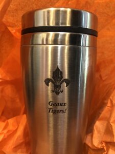 tumbler lazer engraved